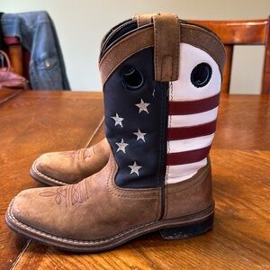 Cody James Kids American Flag Cowboy Boots
